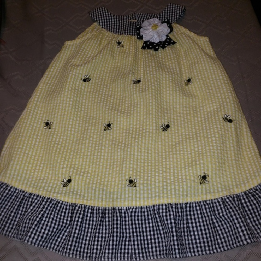 Bumble bees dress. Emily Rose size 4T